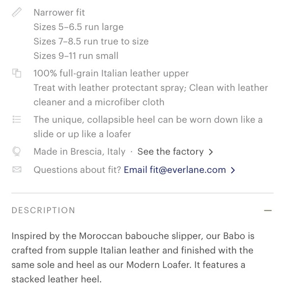 Everlane Modern Babo - Picture 7 of 7